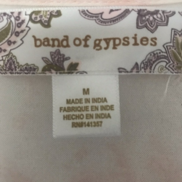 Band of gypsies tie dye wrap dress - Picture 4 of 6